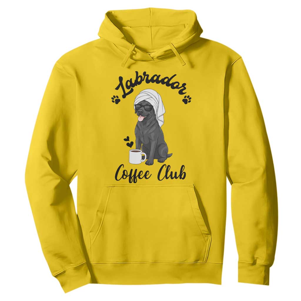 Labrador Coffee Club Hoodie Funny Dog Lover Gift TS12 Daisy Print Your Wear