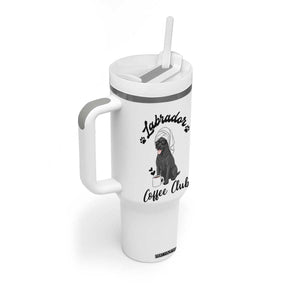 Labrador Coffee Club Tumbler With Handle Funny Dog Lover Gift TS12 Print Your Wear