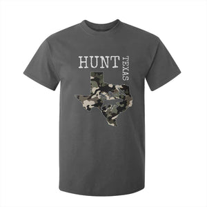 Texas Hunter Gift T Shirt For Kid Labrador Retriever Duck Hunting Dog TS12 Dark Heather Print Your Wear