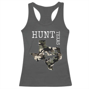 Texas Hunter Gift Racerback Tank Top Labrador Retriever Duck Hunting Dog TS12 Dark Heather Print Your Wear