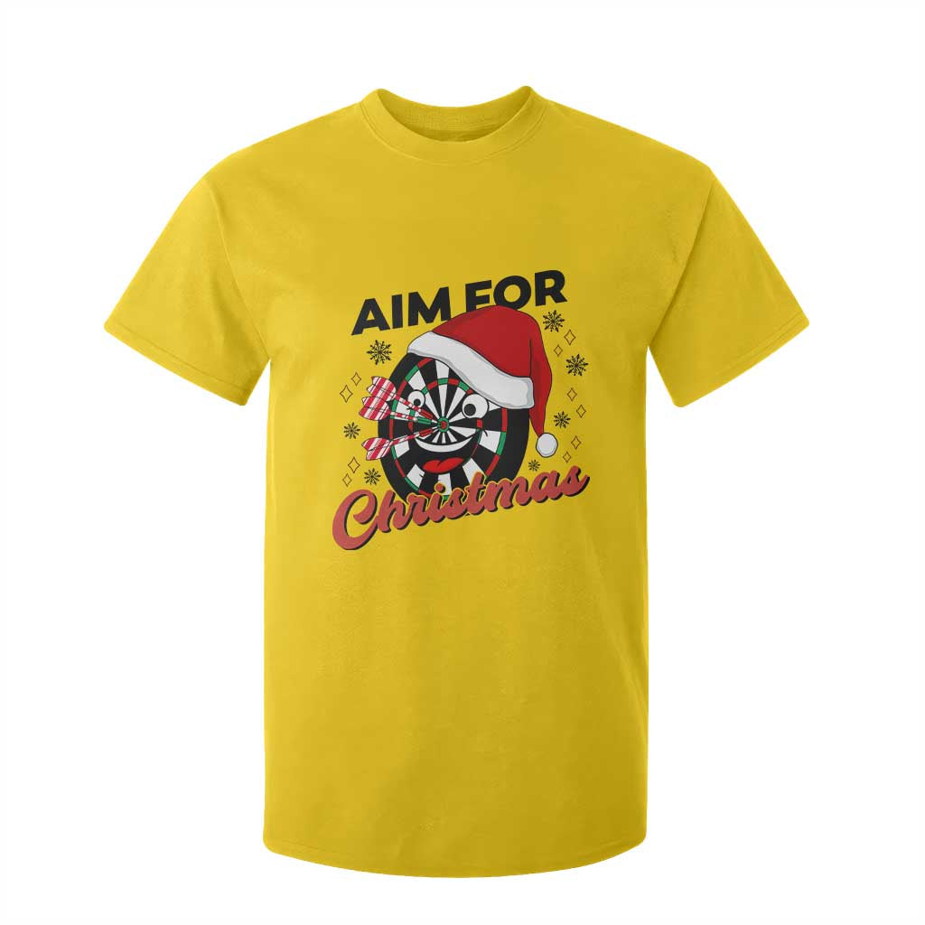 Funny Dart Player Aim For Christmas T Shirt For Kid Gift For Dartist TS12 Daisy Print Your Wear