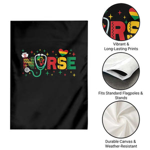 Proud Black Nurse Garden Flag Black History Month Gift TS12 Print Your Wear