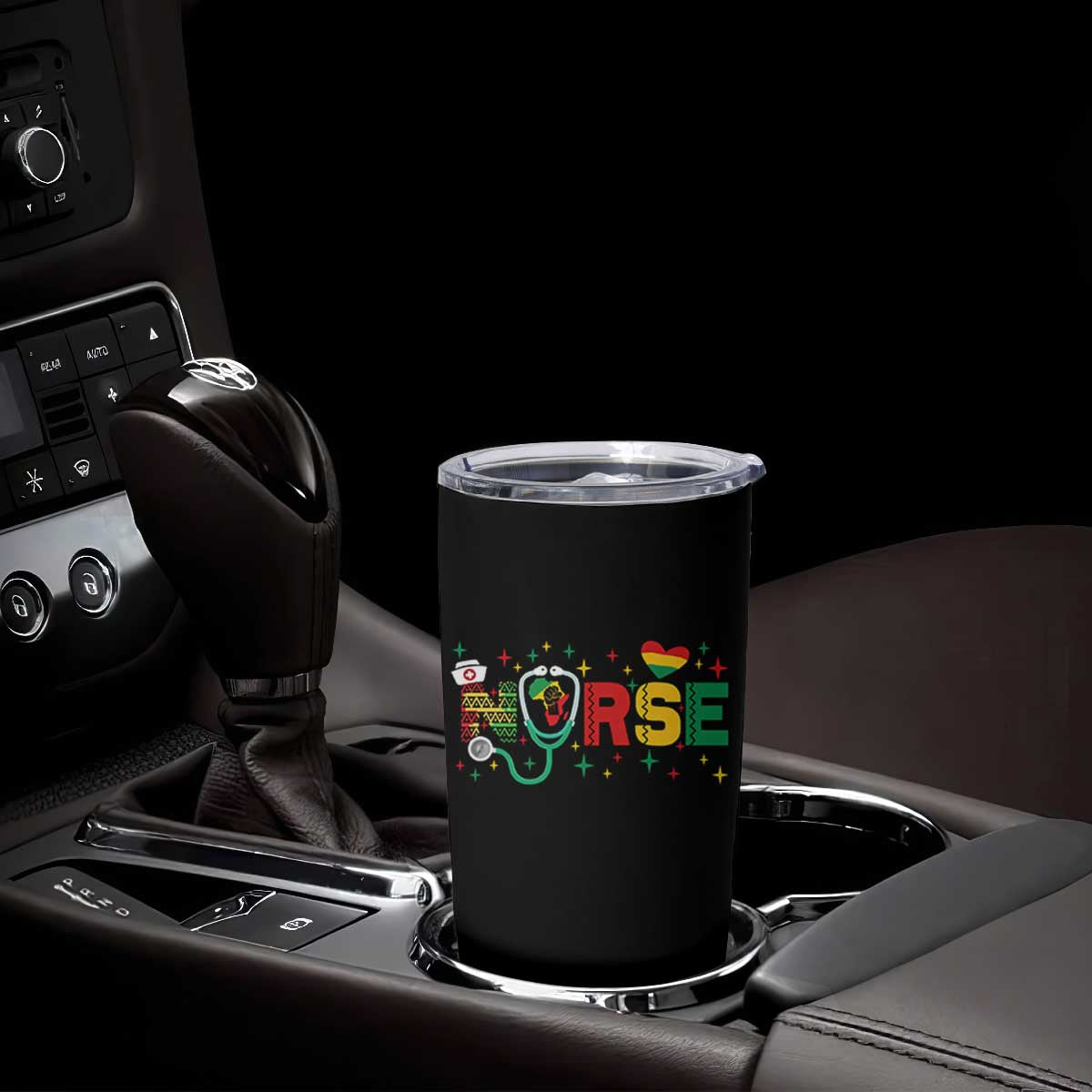 Proud Black Nurse Tumbler Cup Black History Month Gift TS12 Print Your Wear
