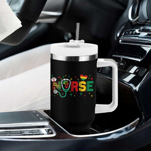 Proud Black Nurse Tumbler With Handle Black History Month Gift TS12 Print Your Wear