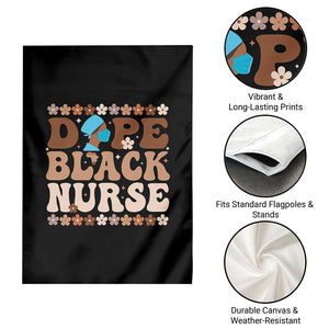 Dope Black Nurse Garden Flag African American Black Nurse Gift TS12 Print Your Wear