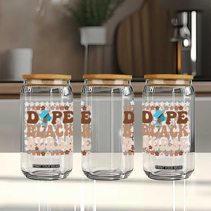 Dope Black Nurse Glass Can African American Black Nurse Gift TS12 Print Your Wear