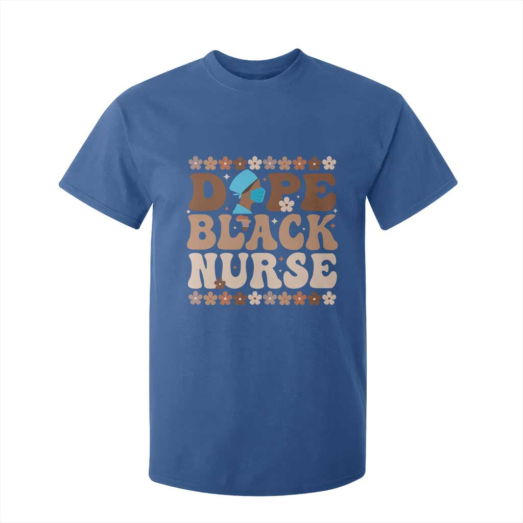 Dope Black Nurse T Shirt For Kid African American Black Nurse Gift TS12 Royal Blue Print Your Wear