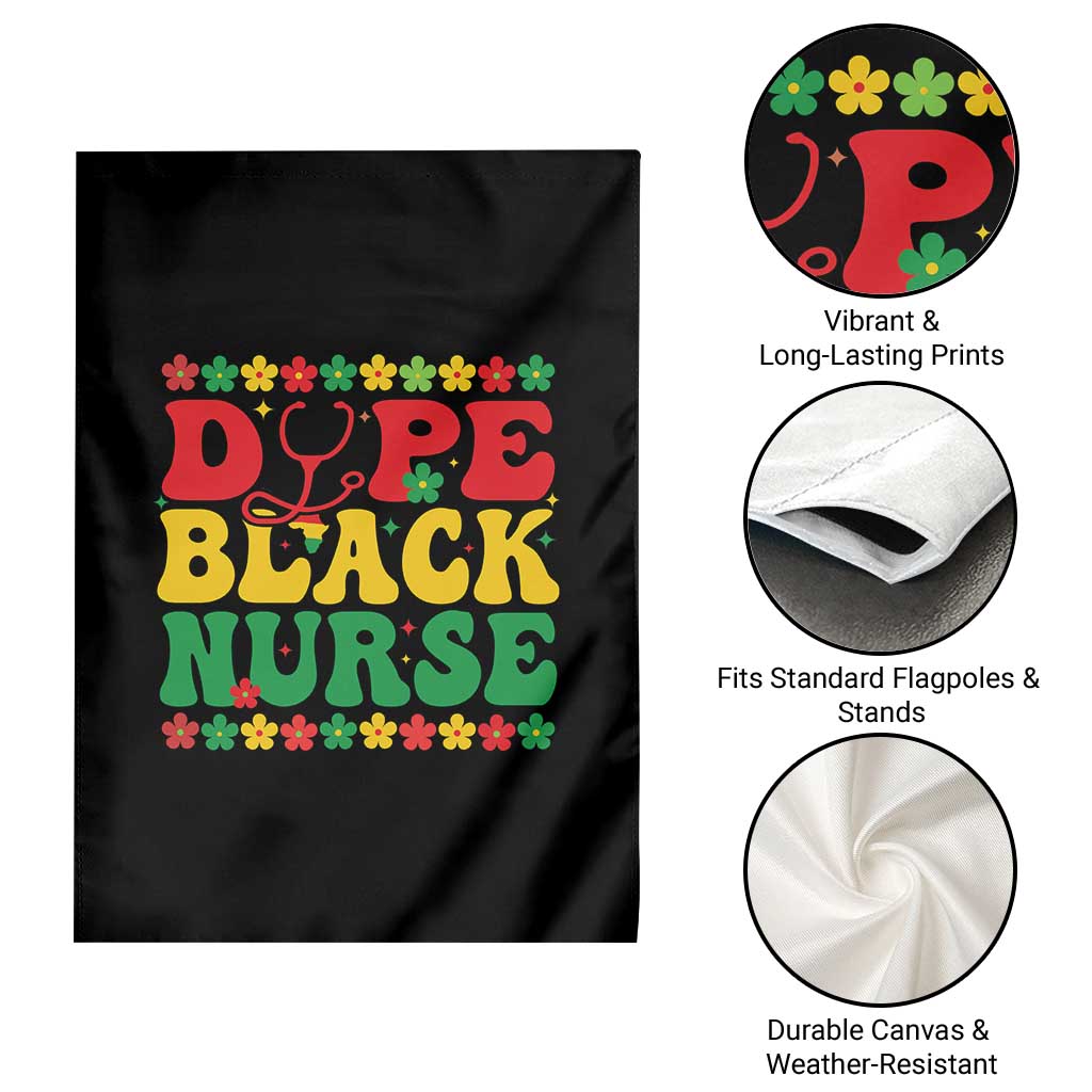 Melanin Queen Nursing Black History Month Gift Garden Flag Dope Black Nurse TS12 Print Your Wear
