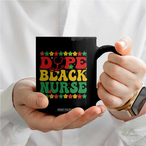 Melanin Queen Nursing Black History Month Gift Coffee Mug Dope Black Nurse TS12 Print Your Wear