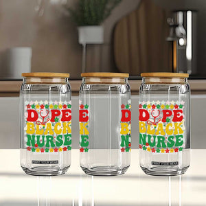 Melanin Queen Nursing Black History Month Gift Glass Can Dope Black Nurse TS12 Print Your Wear