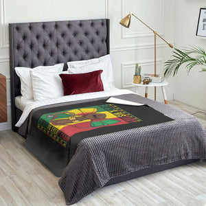 Breaking Every Chain Throw Blanket Black History Medical Professional Gift TS12 Print Your Wear