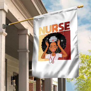 Strong Black Nurse Garden Flag Black History Medical Professional Gift TS12 Print Your Wear