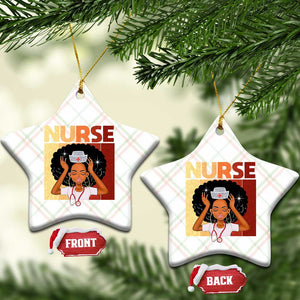 Strong Black Nurse Ceramic Ornament Black History Medical Professional Gift TS12 Print Your Wear