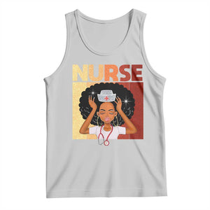 Strong Black Nurse Tank Top Black History Medical Professional Gift TS12 Ash Print Your Wear