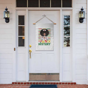 I Am Black History Garden Flag Black History Month Nurse Gift TS12 Print Your Wear