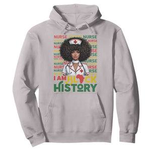 I Am Black History Hoodie Black History Month Nurse Gift TS12 Ice Gray Print Your Wear