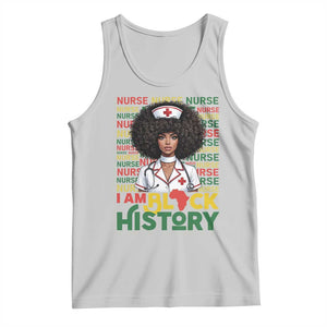 I Am Black History Tank Top Black History Month Nurse Gift TS12 Ash Print Your Wear