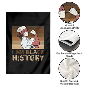 Proud Black Nurse Garden Flag I Am Black History TS12 Print Your Wear