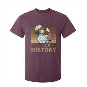 Proud Black Nurse T Shirt For Kid I Am Black History TS12 Maroon Print Your Wear