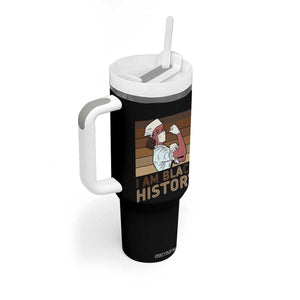 Proud Black Nurse Tumbler With Handle I Am Black History TS12 Print Your Wear