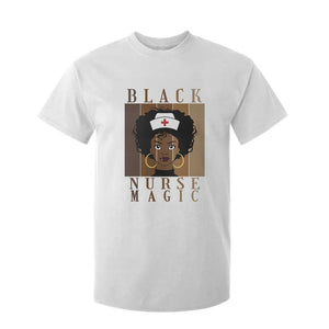 Black Nurse Magic T Shirt For Kid Black History Month Nurse Gift TS12 White Print Your Wear