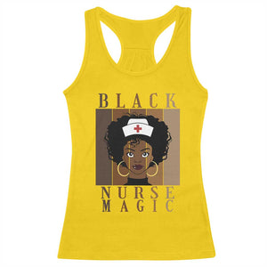 Black Nurse Magic Racerback Tank Top Black History Month Nurse Gift TS12 Daisy Print Your Wear