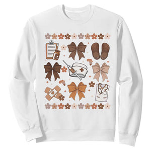 Proud Black Nurse Sweatshirt Gift For African Nurse Black History TS12 White Print Your Wear