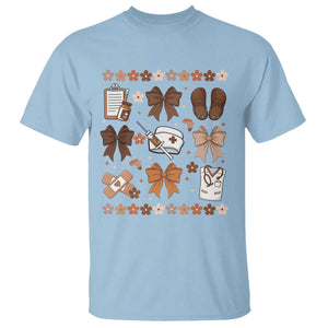 Proud Black Nurse T Shirt Gift For African Nurse Black History TS12 Light Blue Print Your Wear