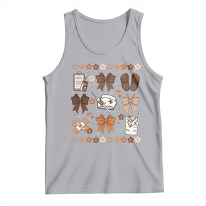 Proud Black Nurse Tank Top Gift For African Nurse Black History TS12 Athletic Heather Print Your Wear
