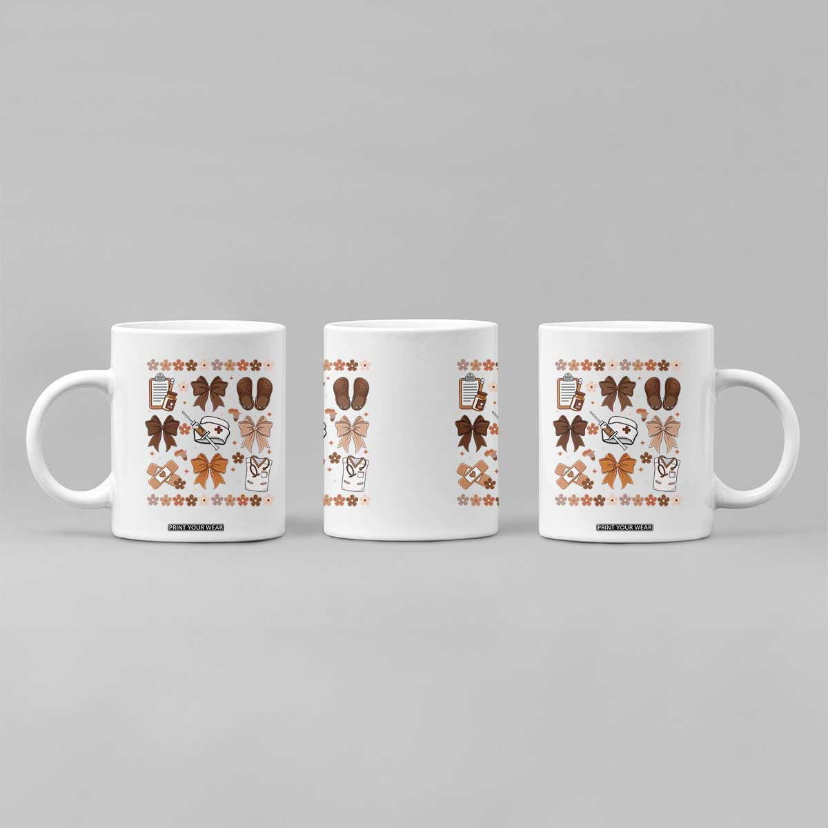 Proud Black Nurse Coffee Mug Gift For African Nurse Black History TS12 Print Your Wear