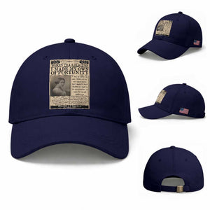 Madam C.J. Walker Baseball Cap I Made My Own Opportunity TS12 Baseball Cap Universal Fit Dark Blue Print Your Wear