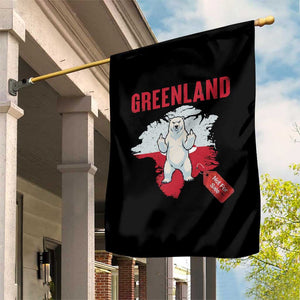 Greenland Is Not For Sale Garden Flag Support Greenlander Gift TS12 Print Your Wear