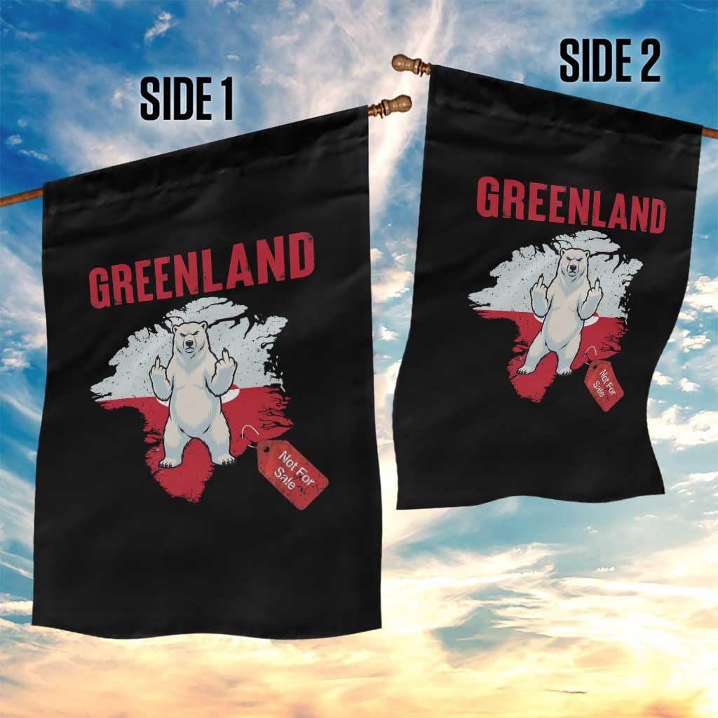Greenland Is Not For Sale Garden Flag Support Greenlander Gift TS12 Print Your Wear
