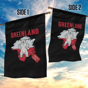 Greenland Is Not For Sale Garden Flag Support Greenlander Gift TS12 Print Your Wear