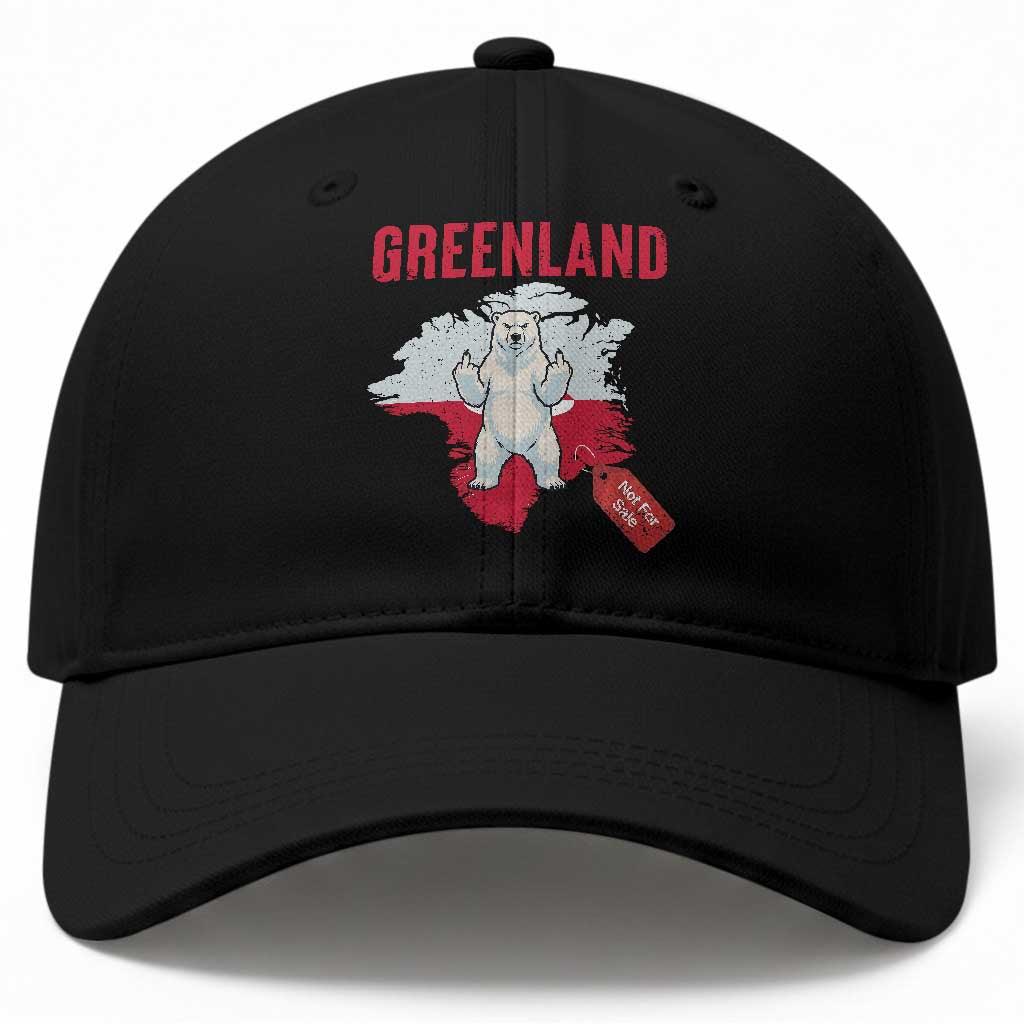 Greenland Is Not For Sale Baseball Cap Support Greenlander Gift TS12 Print Your Wear