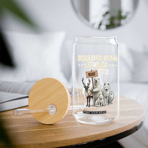 Make America Go Away Glass Can Greenland Support Gift TS12 Print Your Wear