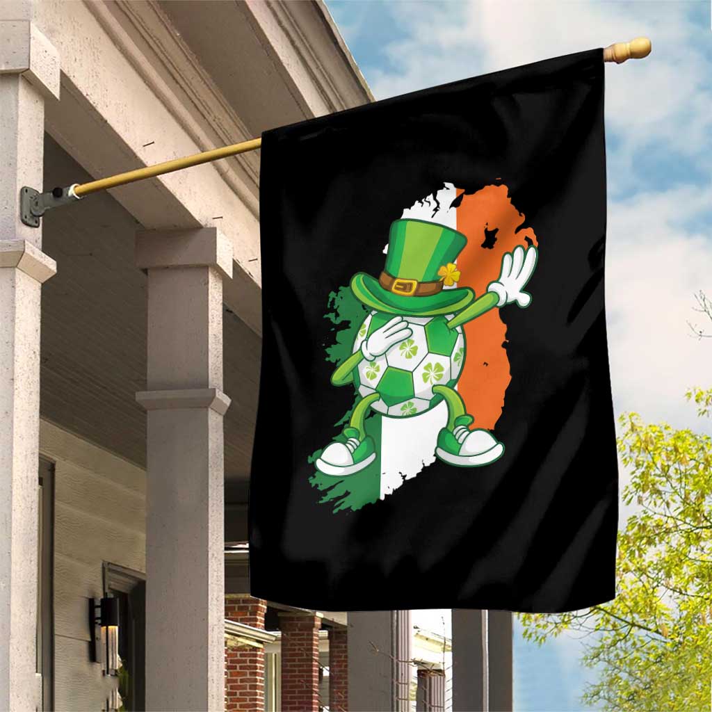 Funny Dabbing Soccer Ball Garden Flag St Patricks Day TS12 Print Your Wear