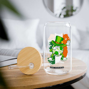 Funny Dabbing Soccer Ball Glass Can St Patricks Day TS12 Print Your Wear