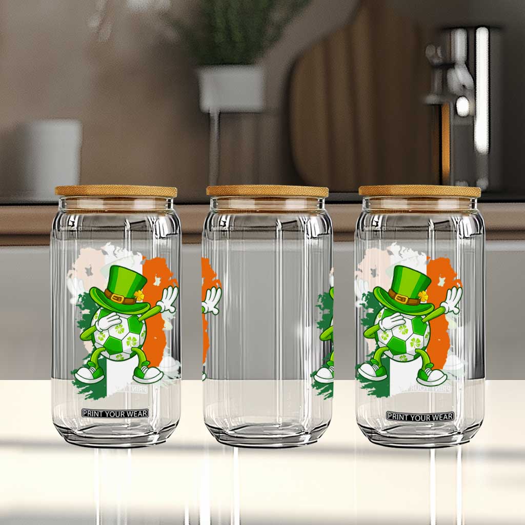 Funny Dabbing Soccer Ball Glass Can St Patricks Day TS12 Print Your Wear