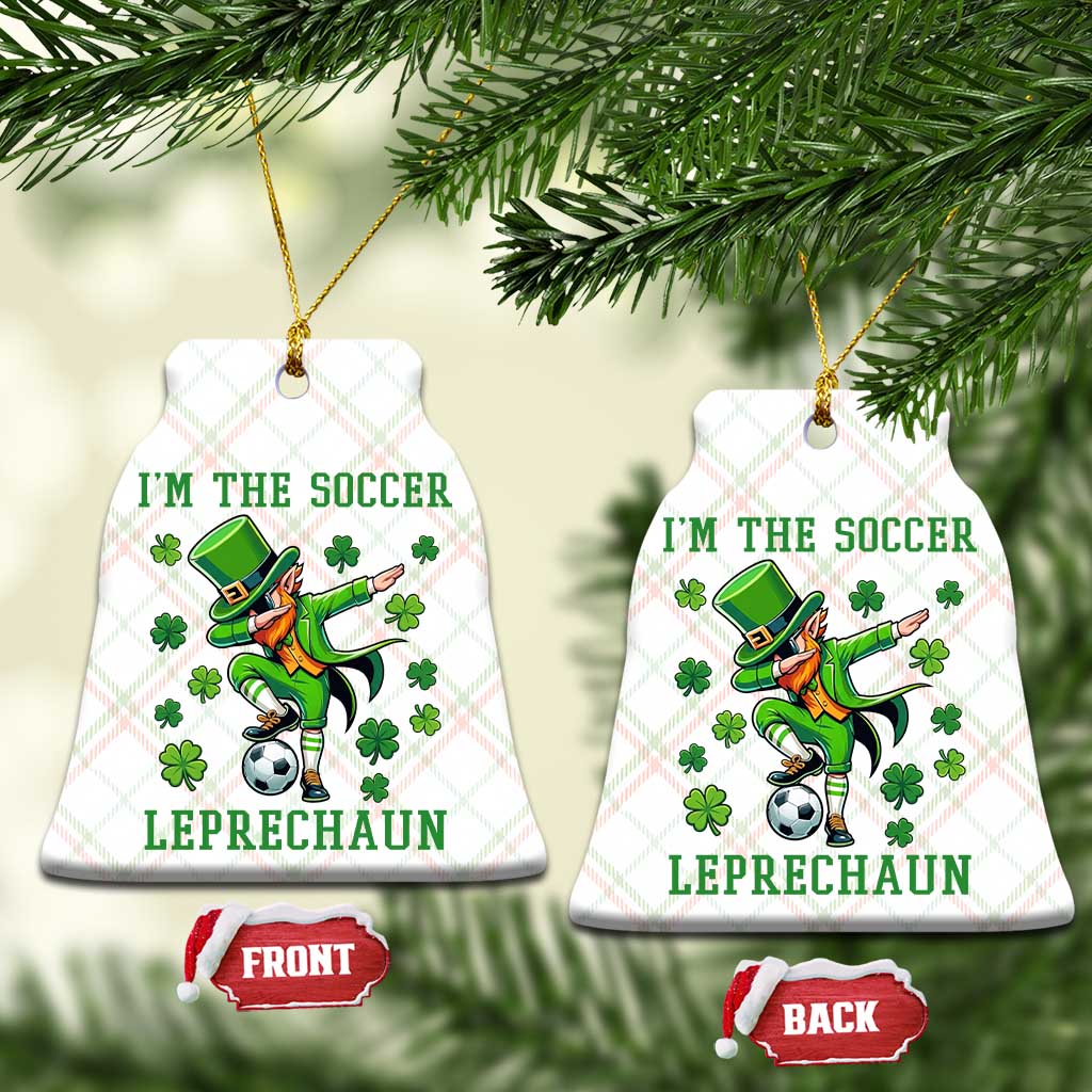 I Am The Soccer Leprechaun Ceramic Ornament Funny Irish Soccer TS12 Print Your Wear