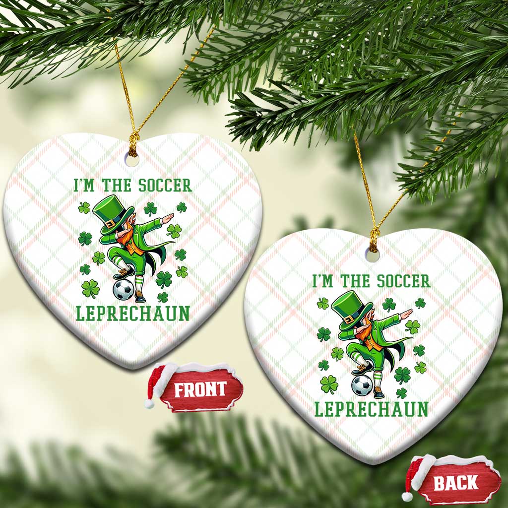 I Am The Soccer Leprechaun Ceramic Ornament Funny Irish Soccer TS12 Print Your Wear
