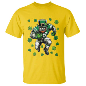 Leprechaun Football Dabbing Pose T Shirt Lucky Irish Gift TS12 Daisy Print Your Wear