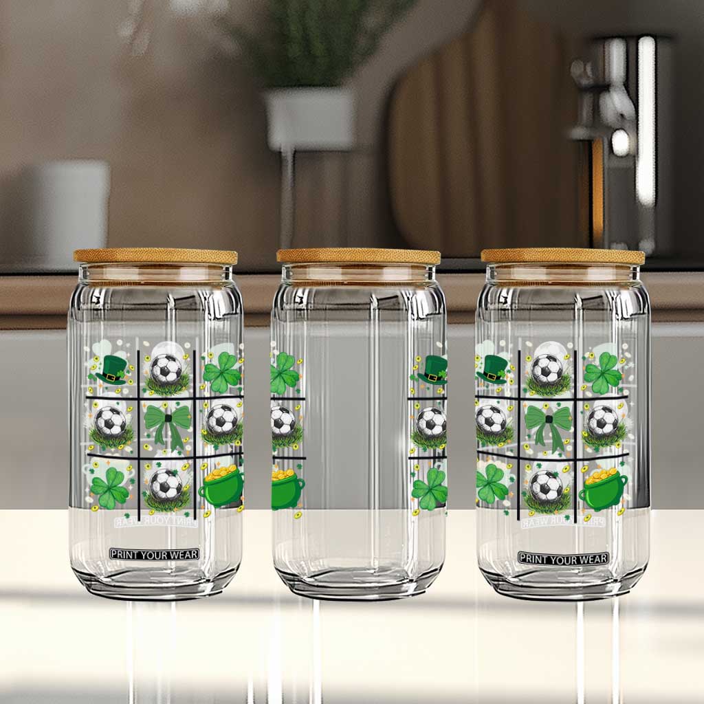 St Patricks Day Soccer Glass Can Irish Pride Gift TS12 Print Your Wear