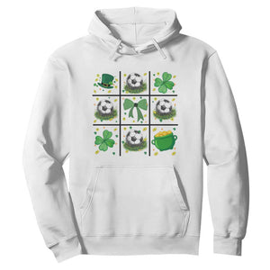 St Patricks Day Soccer Hoodie Irish Pride Gift TS12 White Print Your Wear