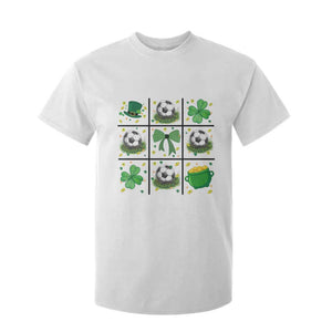 St Patricks Day Soccer T Shirt For Kid Irish Pride Gift TS12 White Print Your Wear