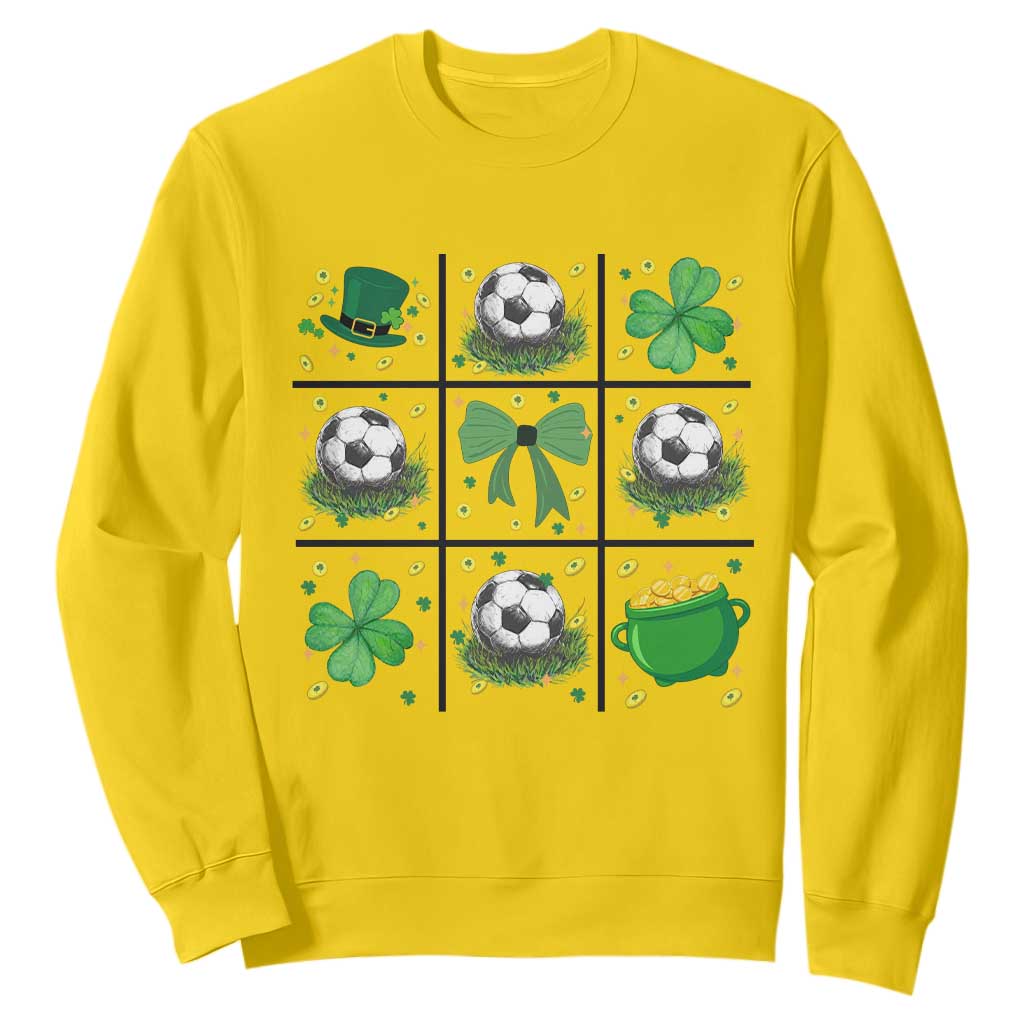 St Patricks Day Soccer Sweatshirt Irish Pride Gift TS12 Daisy Print Your Wear