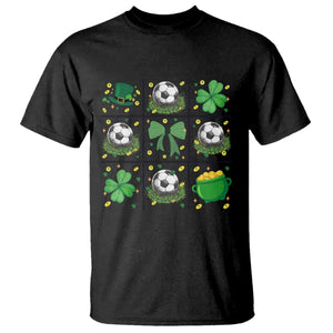 St Patricks Day Soccer T Shirt Irish Pride Gift TS12 Black Print Your Wear