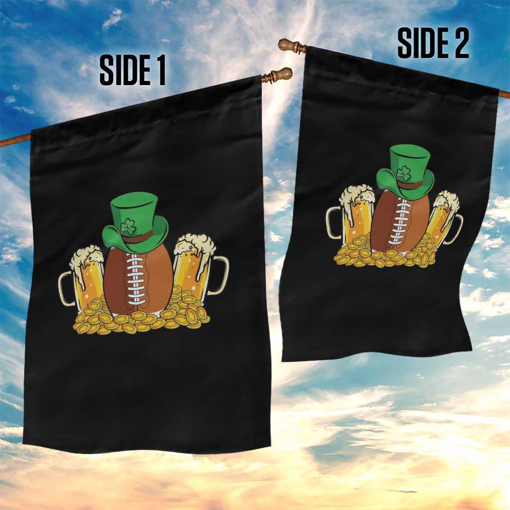 Funny Leprechaun Hat American Football Garden Flag TS12 Print Your Wear