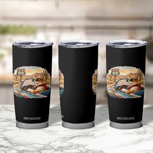 Route Highway 66 Cat Tumbler Cup Americana Road Trip TS12 Print Your Wear