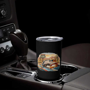 Route Highway 66 Cat Tumbler Cup Americana Road Trip TS12 Print Your Wear
